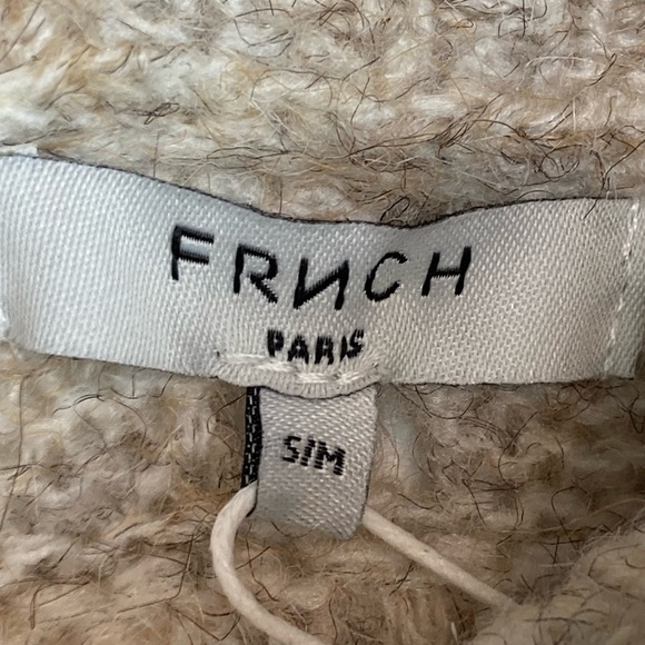 NWT * Nordstrom Oversized Chunky Longline Knit Cowl Neck Sweater in Oatmeal S/M - Picture 6 of 12